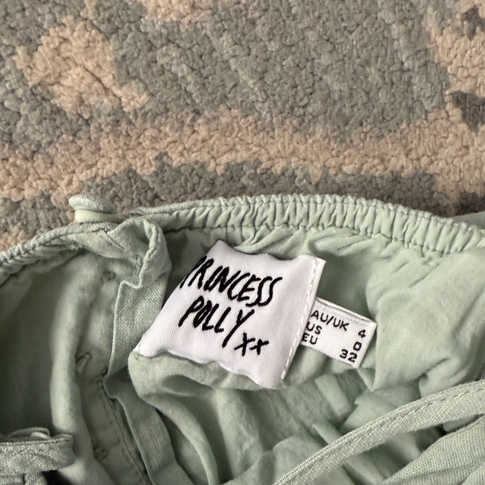 Princess Polly Light Green Mini Dress - Picture 5 of 6